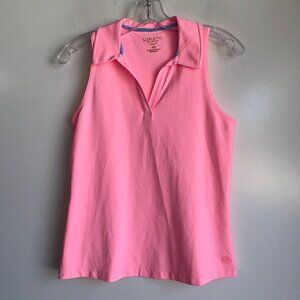 Lilly Pulitzer Luxletic Meryl Polo Size XS Pink